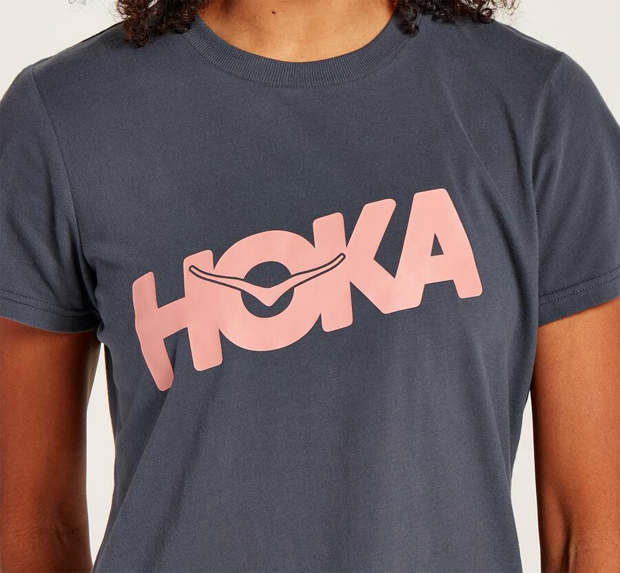 Hoka One One Gömlek Kadın Mavi - Brand - DL2195708